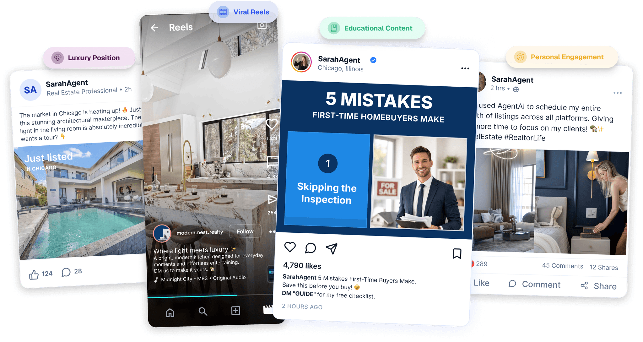 Listing Posts content example